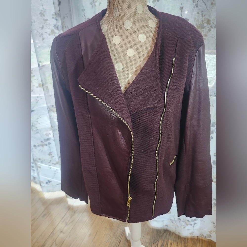 Faux leather jacket - Picture 4 of 5